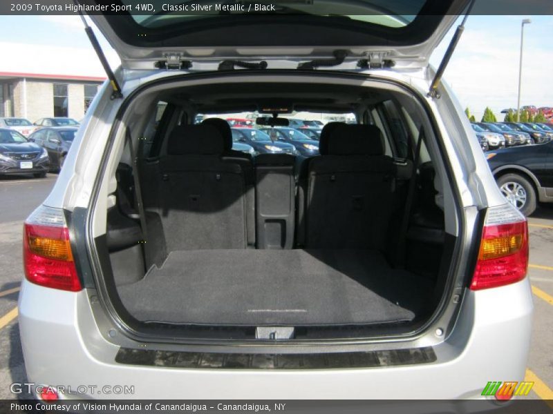 Classic Silver Metallic / Black 2009 Toyota Highlander Sport 4WD