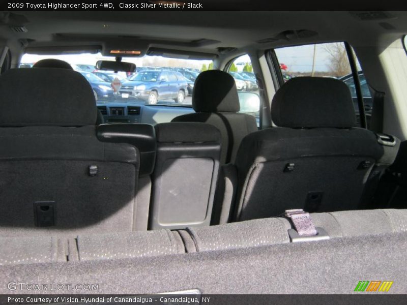 Classic Silver Metallic / Black 2009 Toyota Highlander Sport 4WD