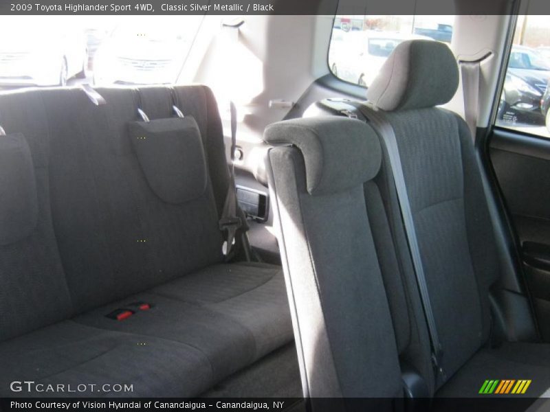 Classic Silver Metallic / Black 2009 Toyota Highlander Sport 4WD