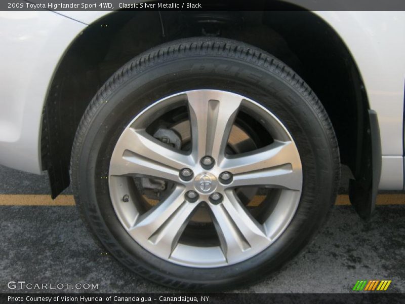  2009 Highlander Sport 4WD Wheel