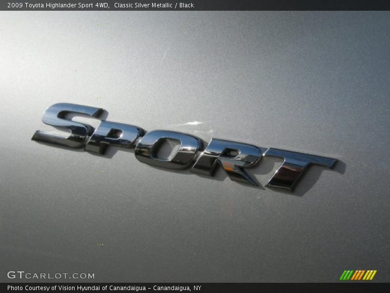  2009 Highlander Sport 4WD Logo