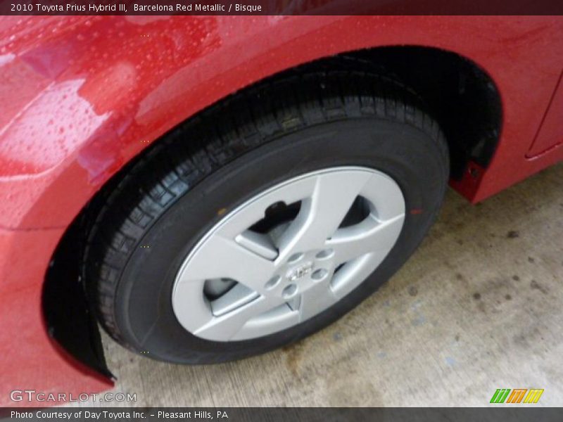 Barcelona Red Metallic / Bisque 2010 Toyota Prius Hybrid III