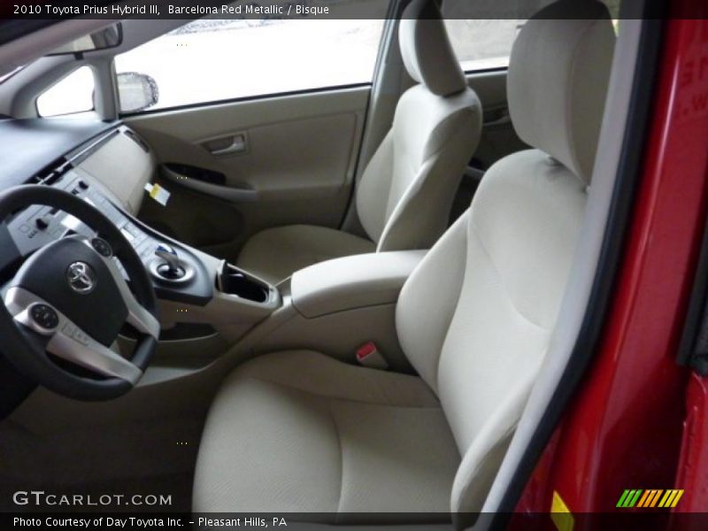 Barcelona Red Metallic / Bisque 2010 Toyota Prius Hybrid III