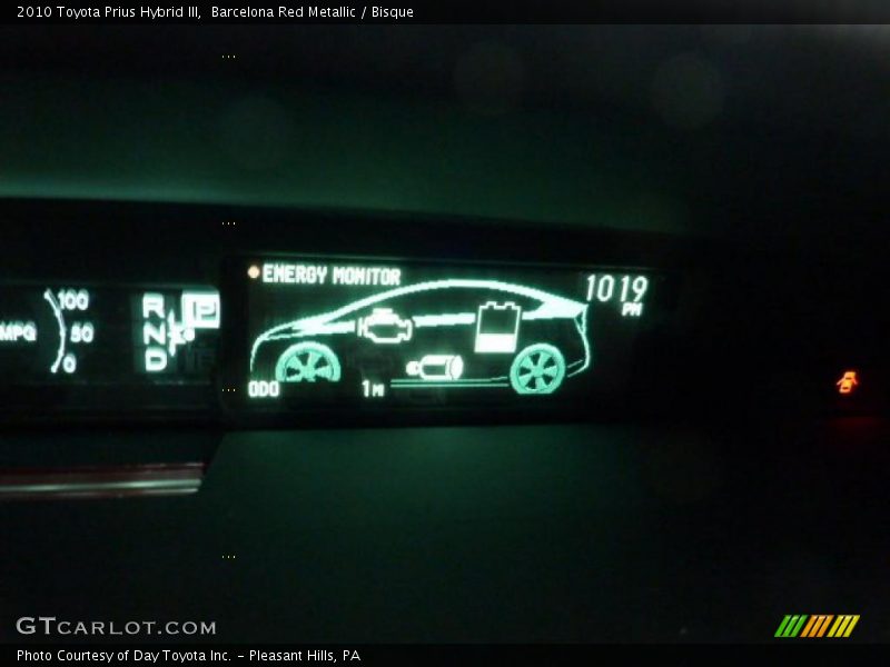 Barcelona Red Metallic / Bisque 2010 Toyota Prius Hybrid III