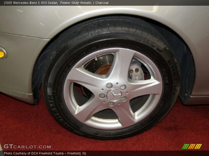 Pewter Silver Metallic / Charcoal 2005 Mercedes-Benz S 430 Sedan