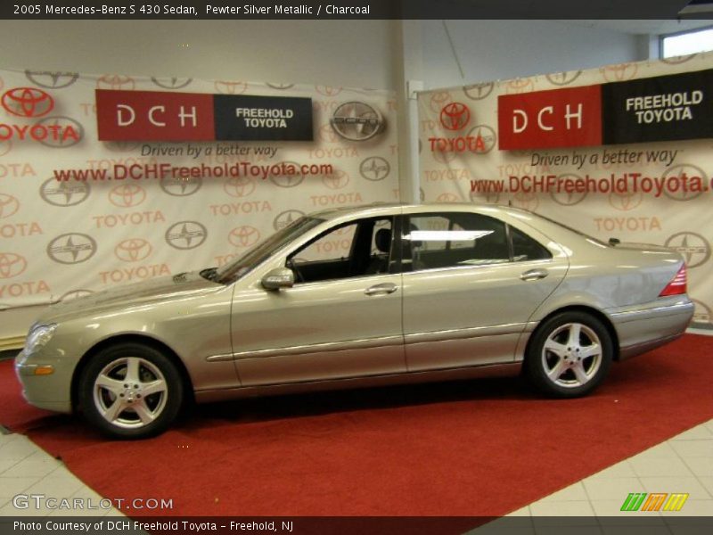 Pewter Silver Metallic / Charcoal 2005 Mercedes-Benz S 430 Sedan
