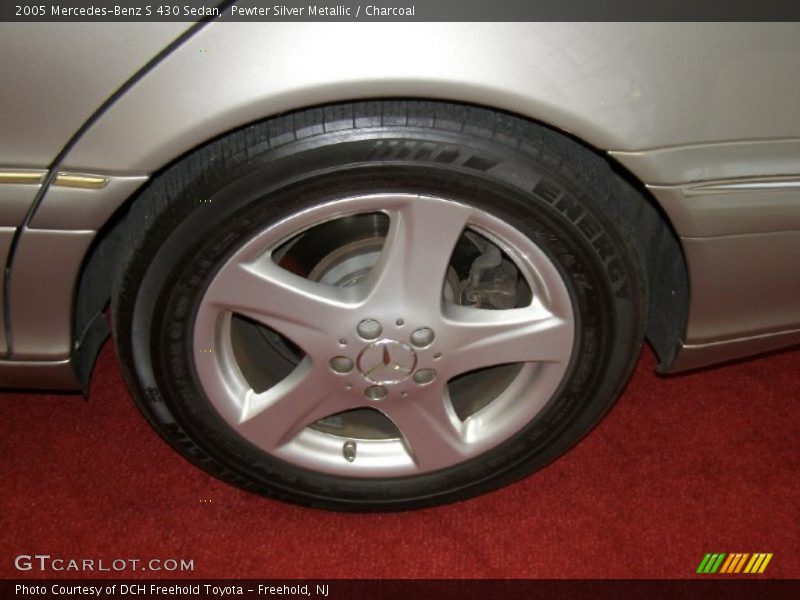 Pewter Silver Metallic / Charcoal 2005 Mercedes-Benz S 430 Sedan