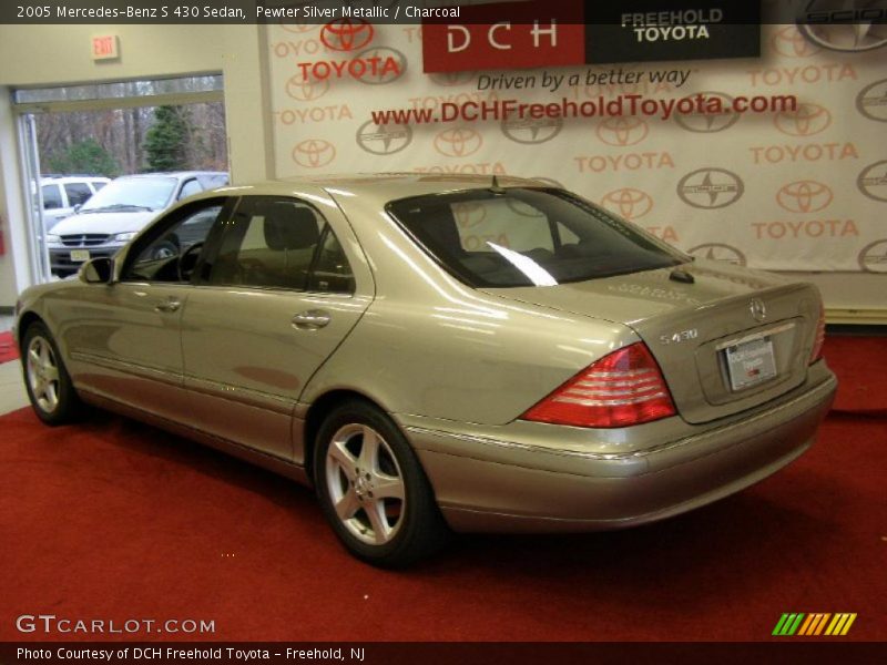 Pewter Silver Metallic / Charcoal 2005 Mercedes-Benz S 430 Sedan