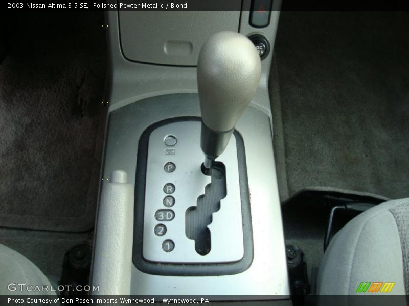  2003 Altima 3.5 SE 4 Speed Automatic Shifter