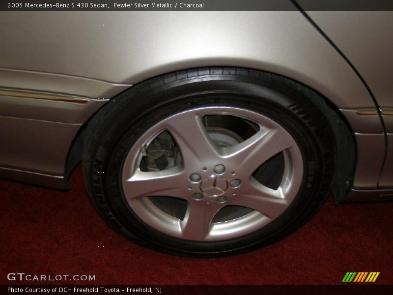 Pewter Silver Metallic / Charcoal 2005 Mercedes-Benz S 430 Sedan