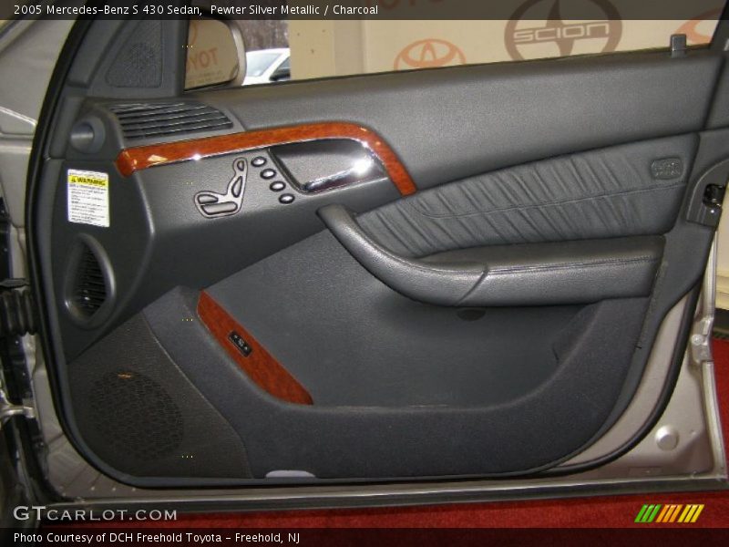 Pewter Silver Metallic / Charcoal 2005 Mercedes-Benz S 430 Sedan