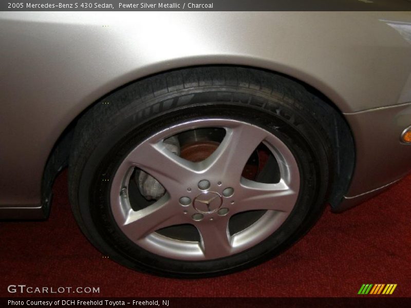 Pewter Silver Metallic / Charcoal 2005 Mercedes-Benz S 430 Sedan