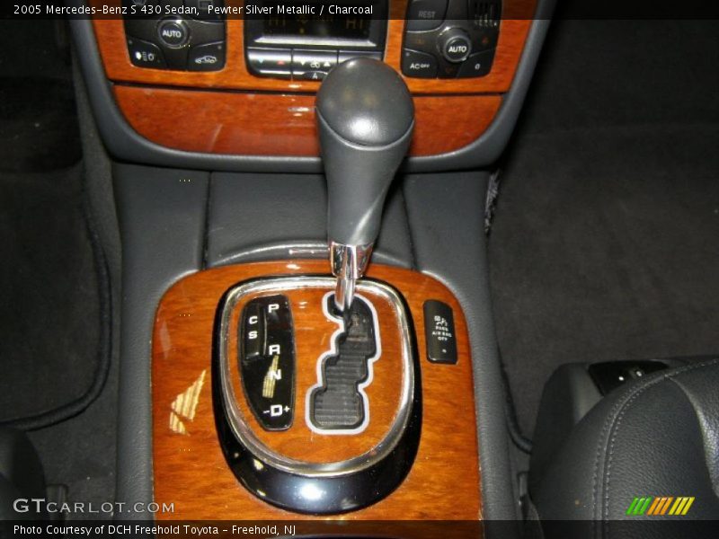  2005 S 430 Sedan 7 Speed Automatic Shifter