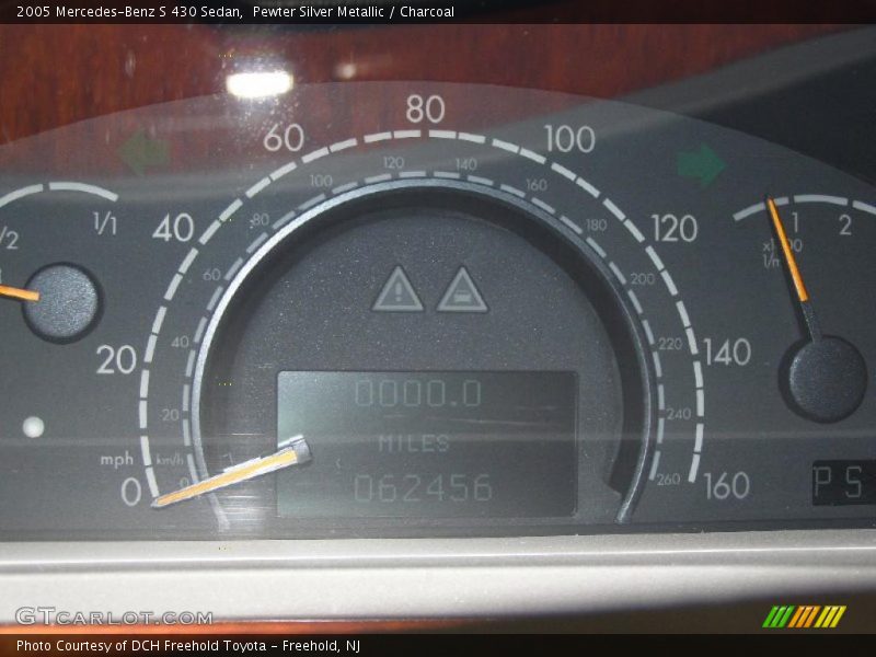 Pewter Silver Metallic / Charcoal 2005 Mercedes-Benz S 430 Sedan