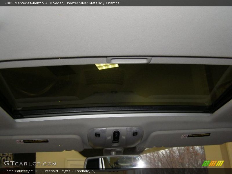 Pewter Silver Metallic / Charcoal 2005 Mercedes-Benz S 430 Sedan