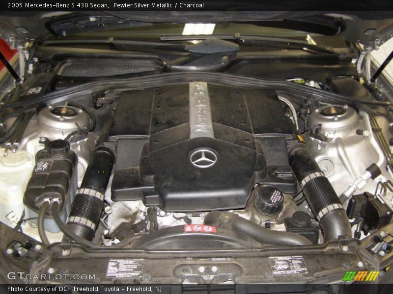  2005 S 430 Sedan Engine - 4.3 Liter SOHC 24-Valve V8