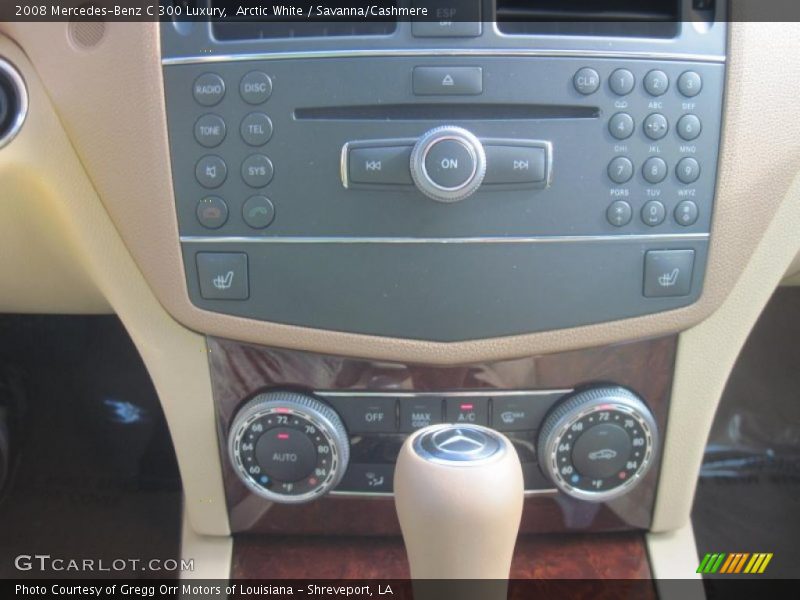 Arctic White / Savanna/Cashmere 2008 Mercedes-Benz C 300 Luxury