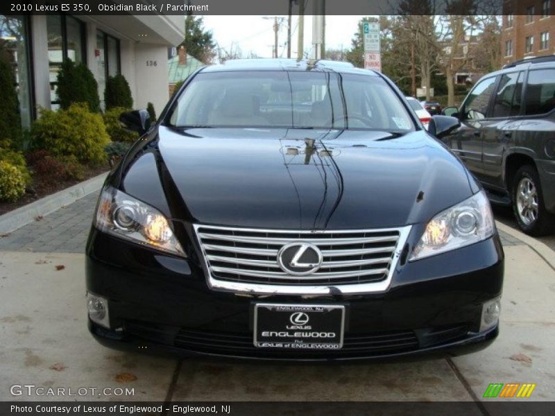 Obsidian Black / Parchment 2010 Lexus ES 350
