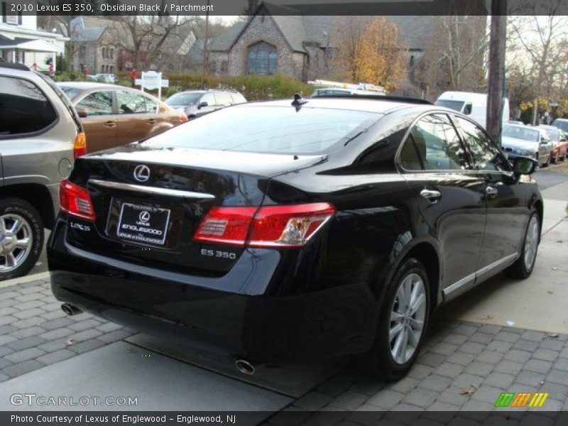 Obsidian Black / Parchment 2010 Lexus ES 350