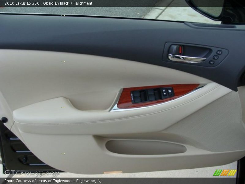 Obsidian Black / Parchment 2010 Lexus ES 350