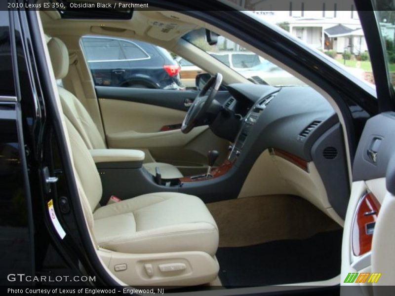 Obsidian Black / Parchment 2010 Lexus ES 350