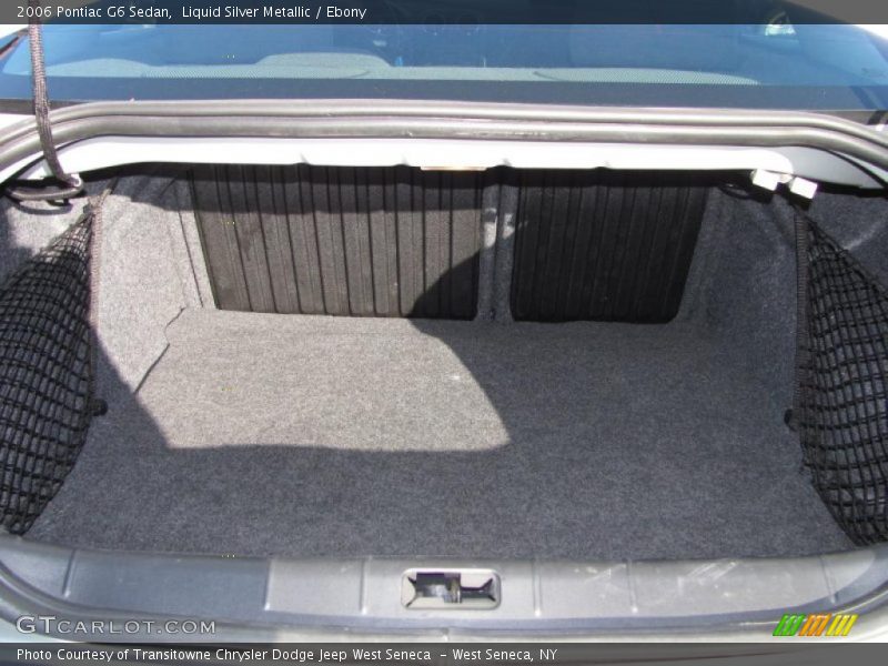 Liquid Silver Metallic / Ebony 2006 Pontiac G6 Sedan