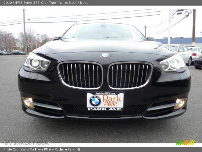 Jet Black / Black 2010 BMW 5 Series 535i Gran Turismo
