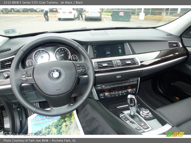 Black Interior - 2010 5 Series 535i Gran Turismo 