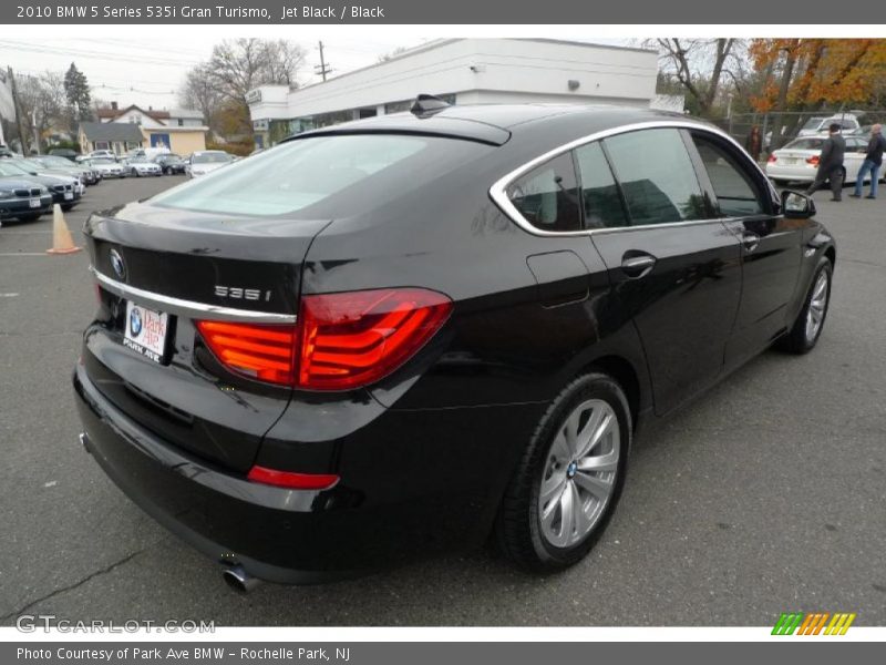 Jet Black / Black 2010 BMW 5 Series 535i Gran Turismo