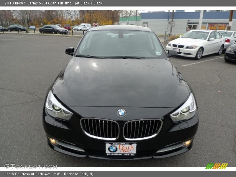 Jet Black / Black 2010 BMW 5 Series 535i Gran Turismo