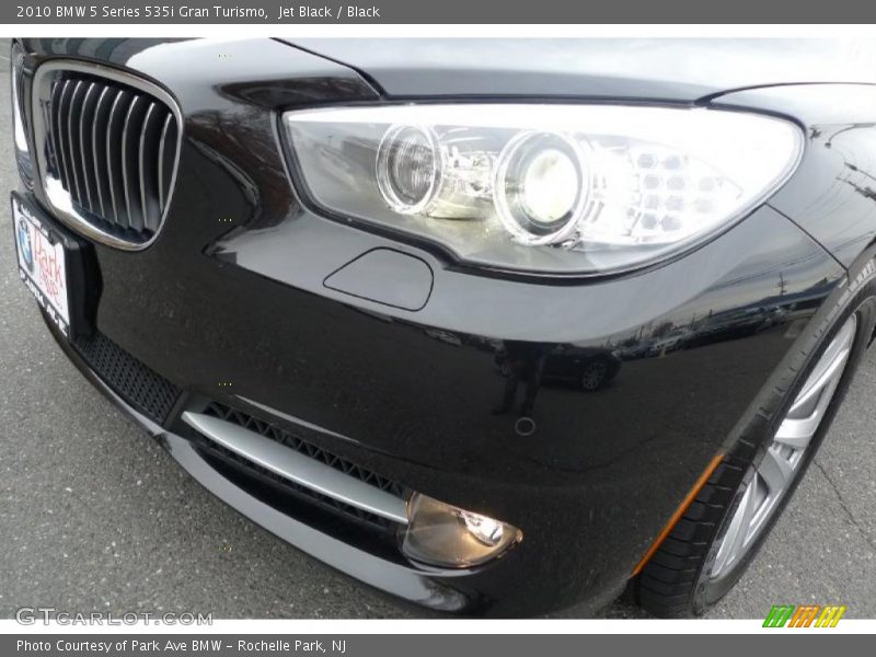 Jet Black / Black 2010 BMW 5 Series 535i Gran Turismo