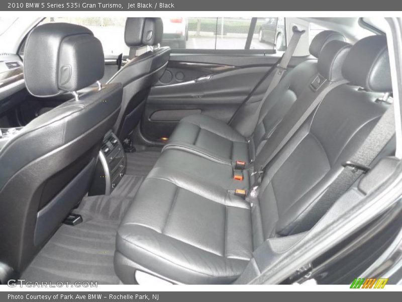  2010 5 Series 535i Gran Turismo Black Interior