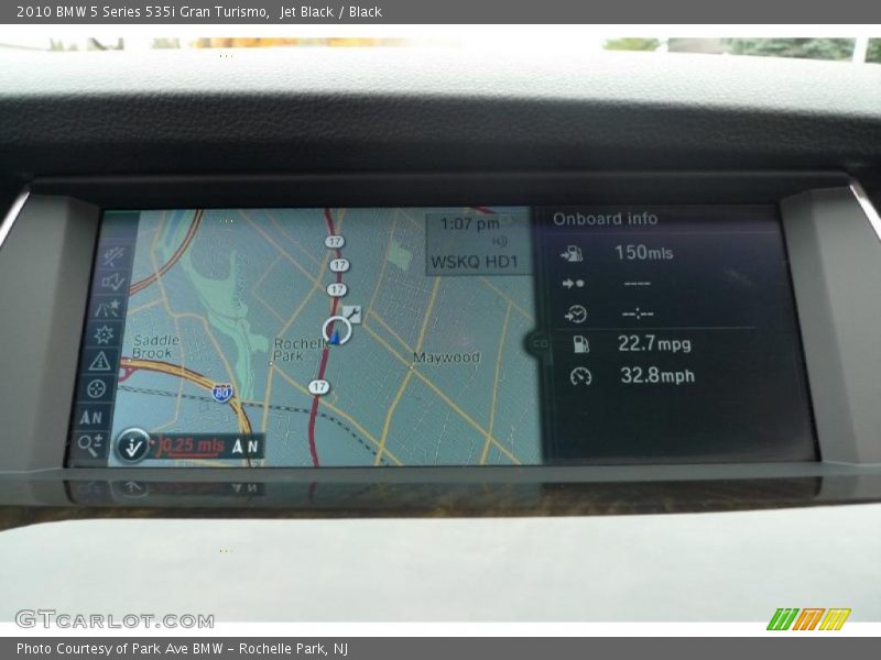 Navigation of 2010 5 Series 535i Gran Turismo