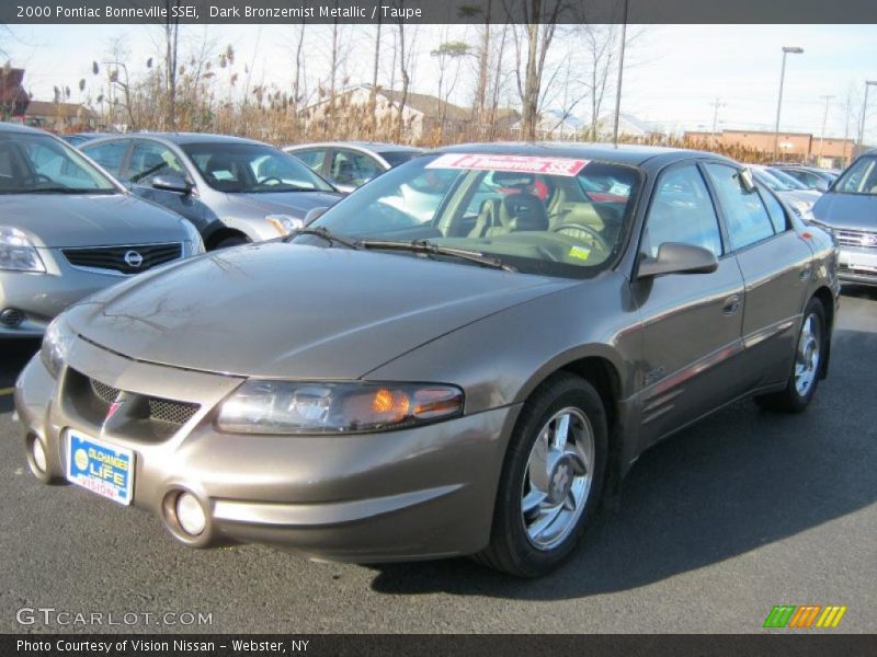 Dark Bronzemist Metallic / Taupe 2000 Pontiac Bonneville SSEi