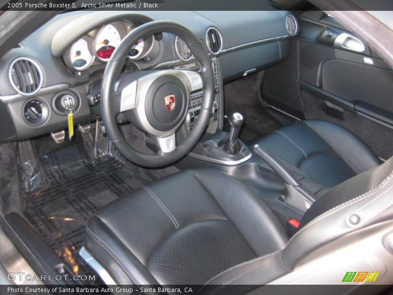 Black Interior - 2005 Boxster S 