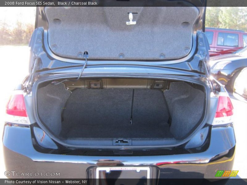 Black / Charcoal Black 2008 Ford Focus SES Sedan