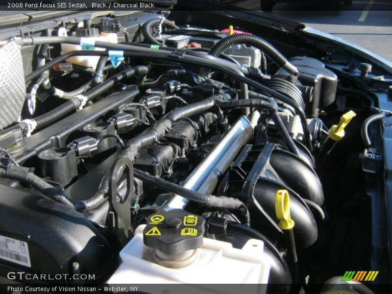 Black / Charcoal Black 2008 Ford Focus SES Sedan