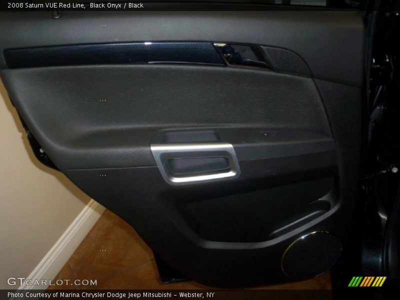 Black Onyx / Black 2008 Saturn VUE Red Line