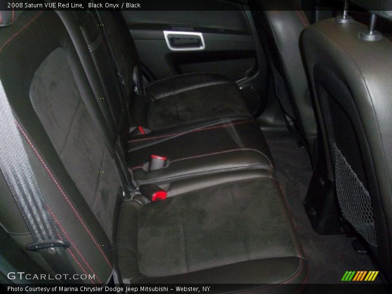 Black Onyx / Black 2008 Saturn VUE Red Line