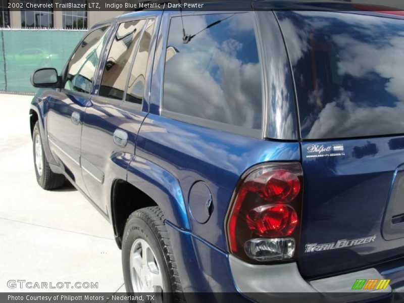 Indigo Blue Metallic / Dark Pewter 2002 Chevrolet TrailBlazer LTZ