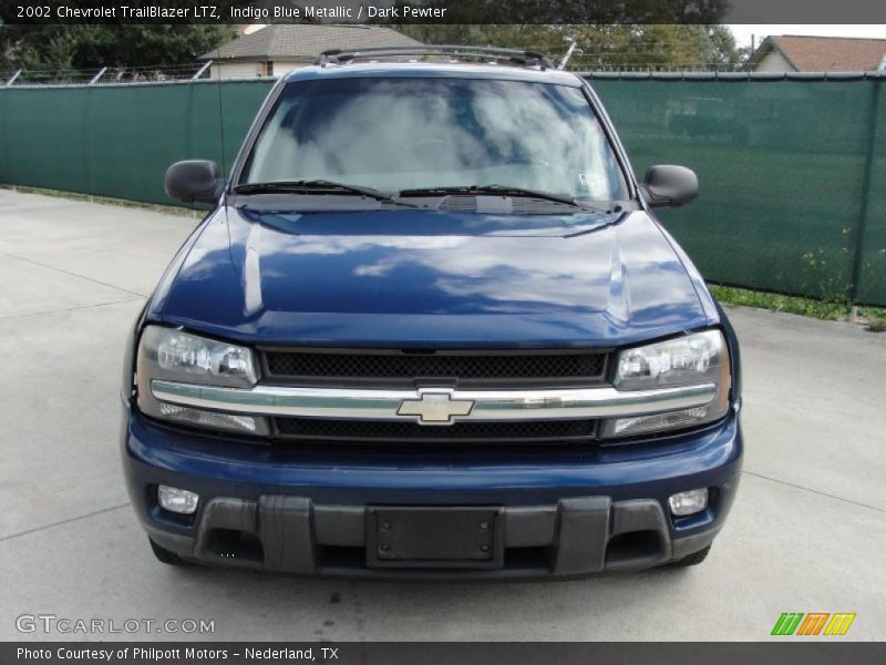 Indigo Blue Metallic / Dark Pewter 2002 Chevrolet TrailBlazer LTZ