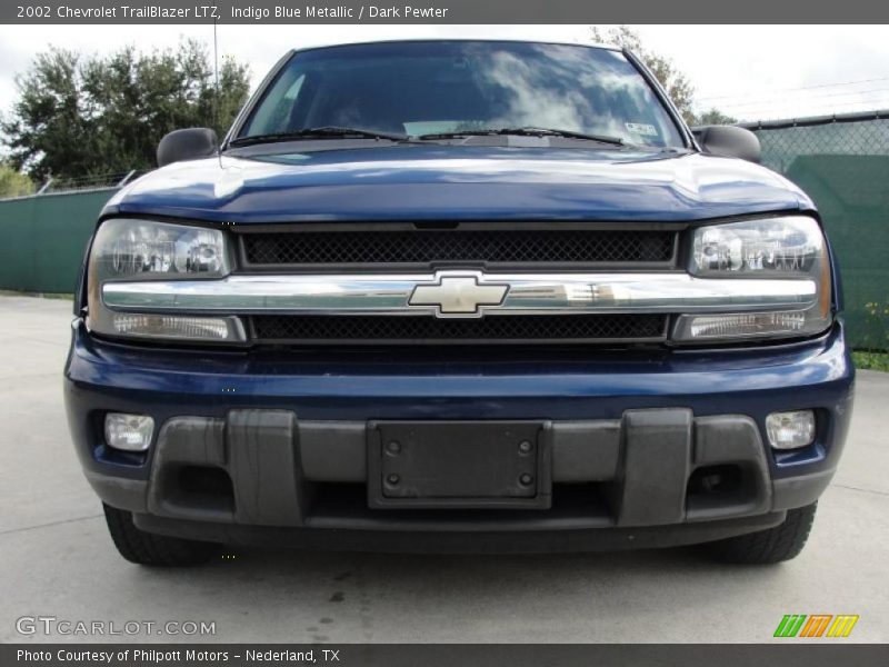 Indigo Blue Metallic / Dark Pewter 2002 Chevrolet TrailBlazer LTZ