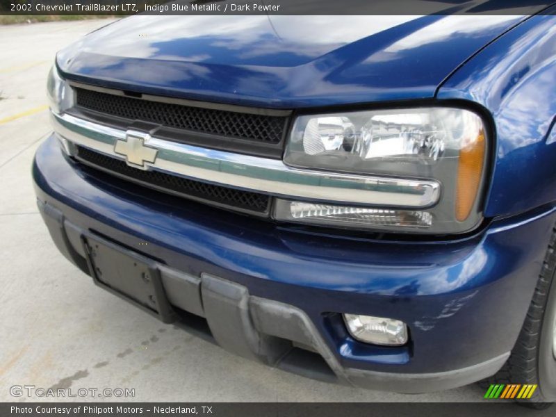 Indigo Blue Metallic / Dark Pewter 2002 Chevrolet TrailBlazer LTZ