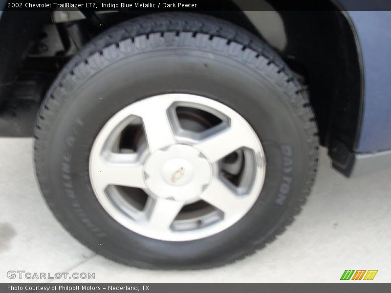 Indigo Blue Metallic / Dark Pewter 2002 Chevrolet TrailBlazer LTZ