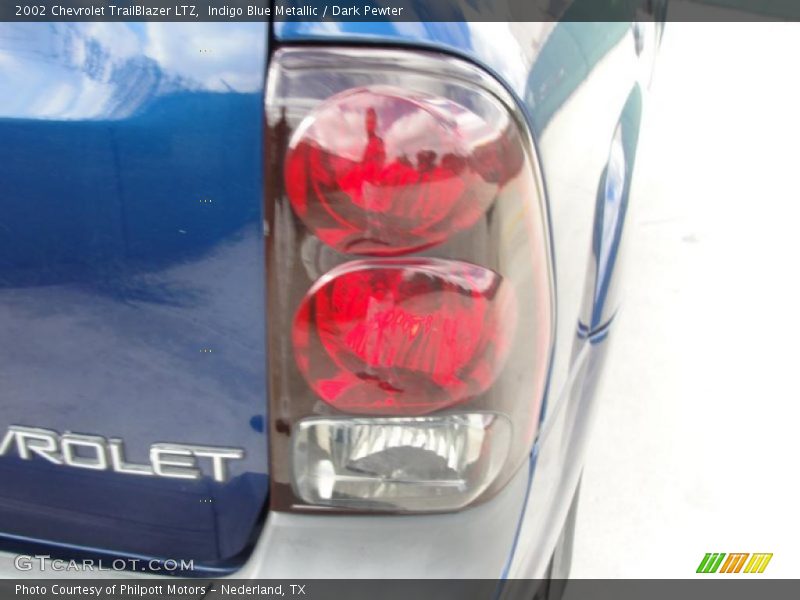 Indigo Blue Metallic / Dark Pewter 2002 Chevrolet TrailBlazer LTZ