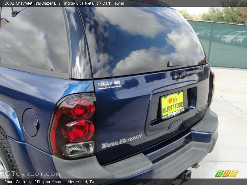 Indigo Blue Metallic / Dark Pewter 2002 Chevrolet TrailBlazer LTZ