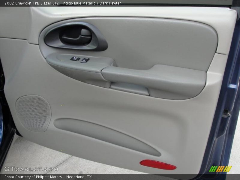 Indigo Blue Metallic / Dark Pewter 2002 Chevrolet TrailBlazer LTZ