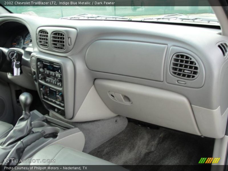 Indigo Blue Metallic / Dark Pewter 2002 Chevrolet TrailBlazer LTZ