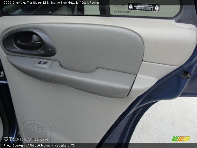 Indigo Blue Metallic / Dark Pewter 2002 Chevrolet TrailBlazer LTZ