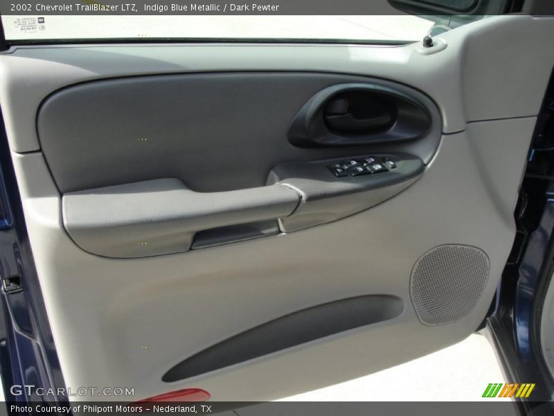 Indigo Blue Metallic / Dark Pewter 2002 Chevrolet TrailBlazer LTZ